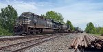 NS 8000 leads the mixer west.